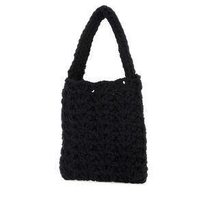MARCO RAMBALDI Woven Tote Bag Women BLACK Handbags